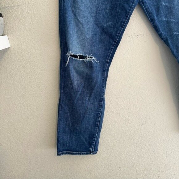 Agolde Isabel Slim Boyfriend Ankle in Starwood Distressed size 30 - Picture 8 of 14